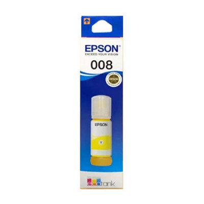 Buy EPSON 008 Yellow Ink Bottle – High-Yield Color Ink in Bangladesh