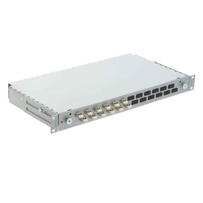 Buy R&M 12-Port Fiber Rack Mount LIU with SC-PC DX Adapters – IT